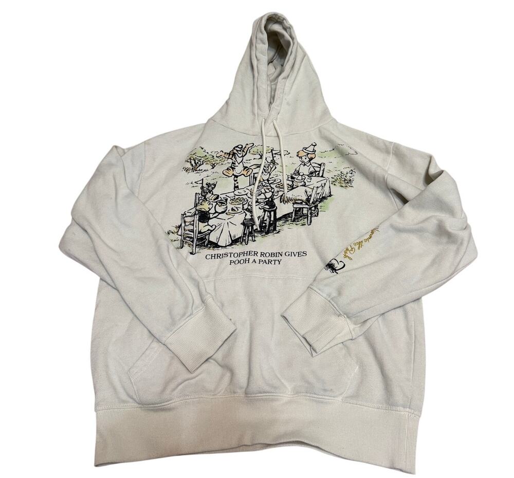 Winnie the Pooh Christopher Robbins Hoodie - Size Small